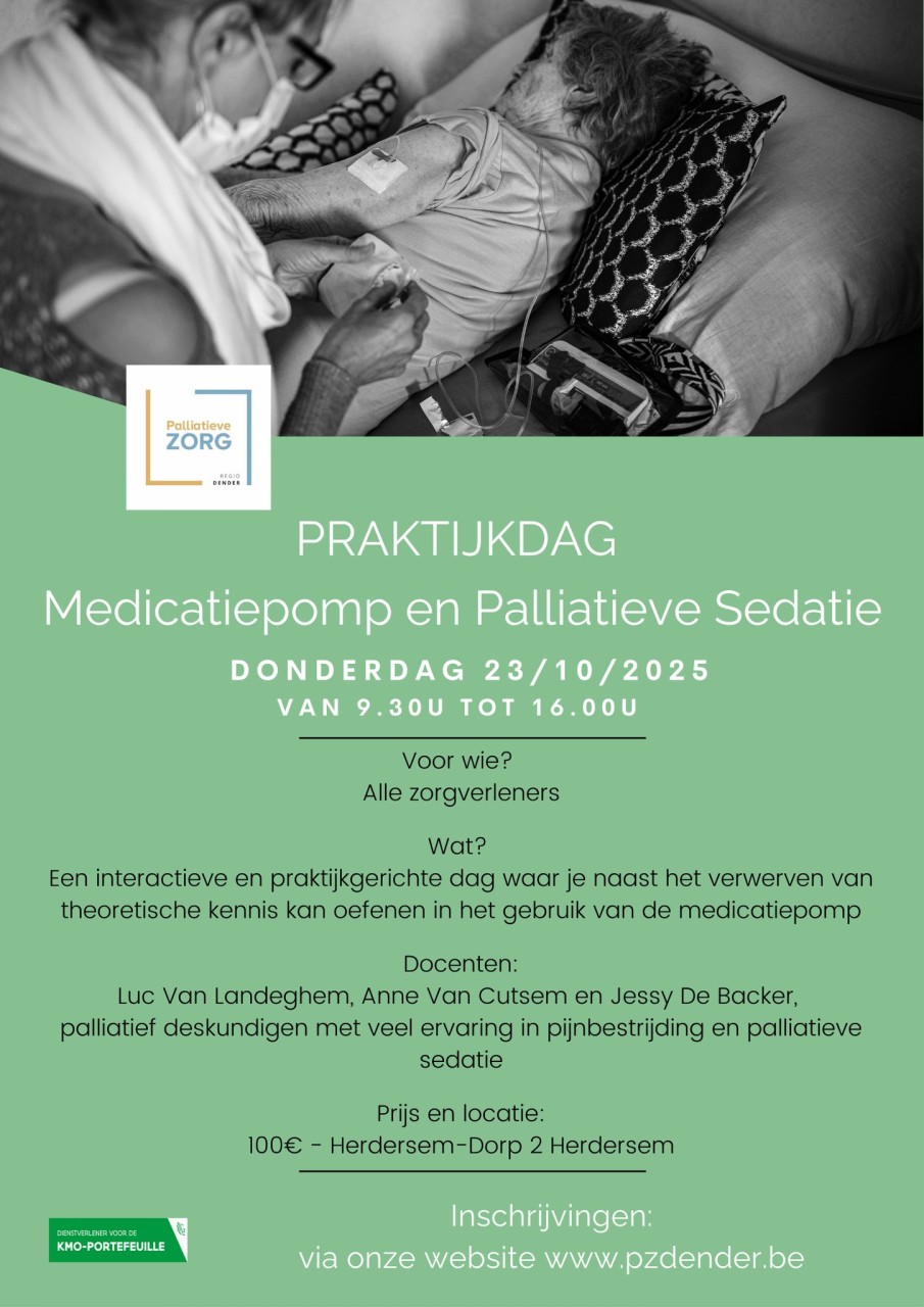 Medicatiepomp en palliatieve sedatie